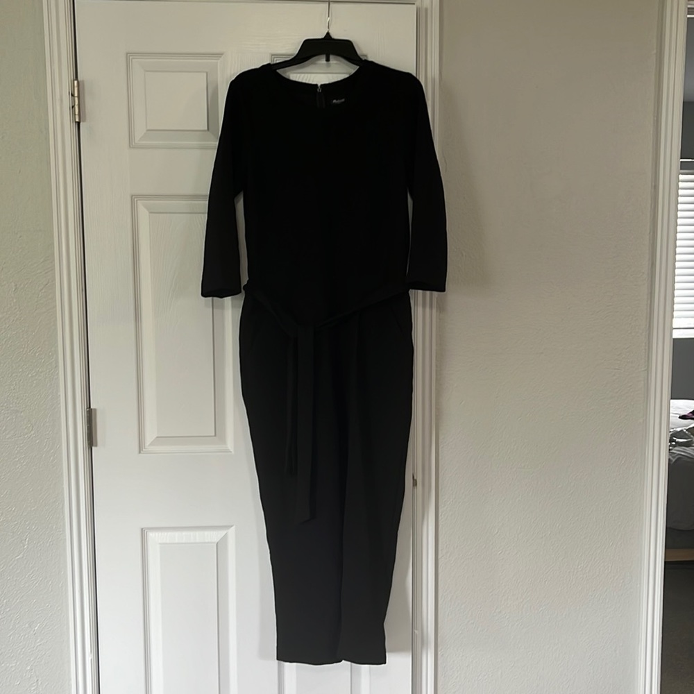 Madewell, cute black jumpsuit! Semi-formal, size 4